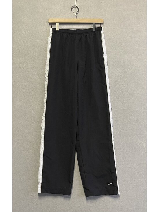 Nike Pants - Nike Womens Y2K Track Pants Black/White Side Stripes Small